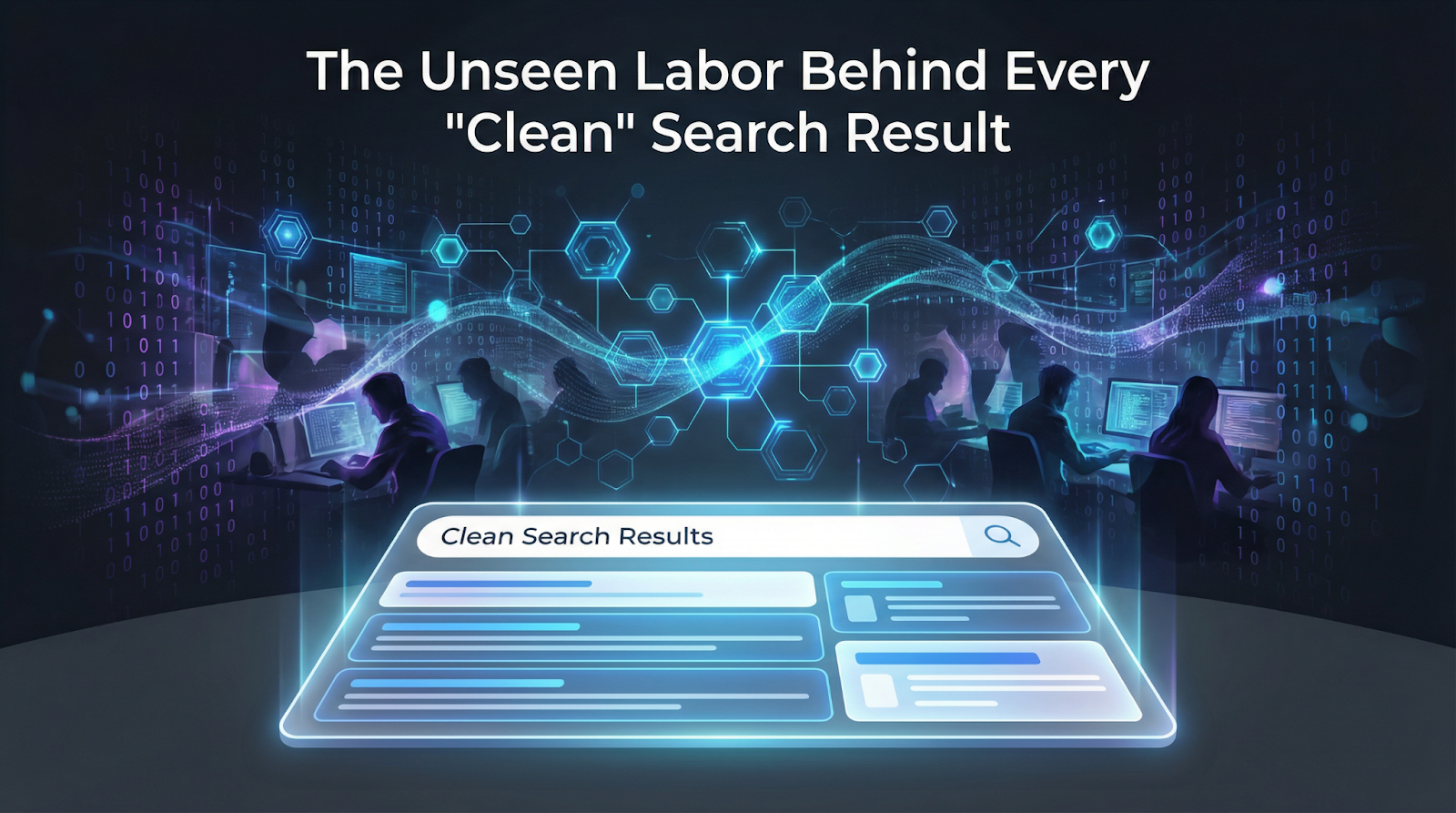 The Unseen Labor Behind Every “Clean” Search Result