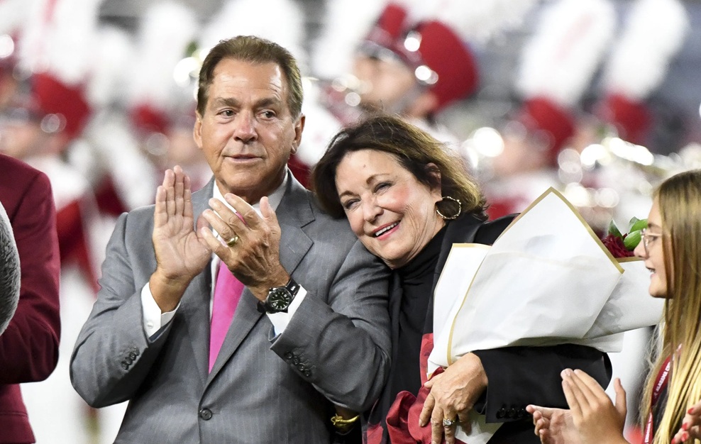 nick saban wife