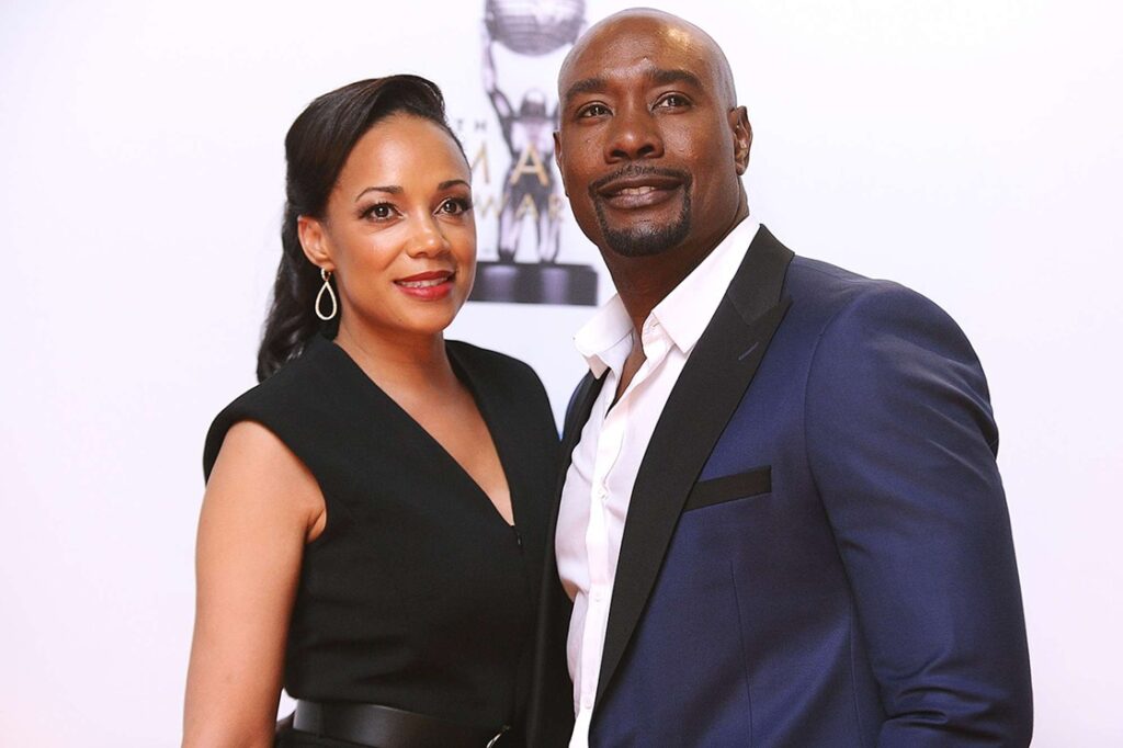 morris chestnut wife